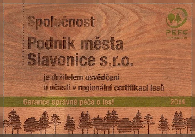 Podnik města Slavonice s.r.o. - Správa lesů